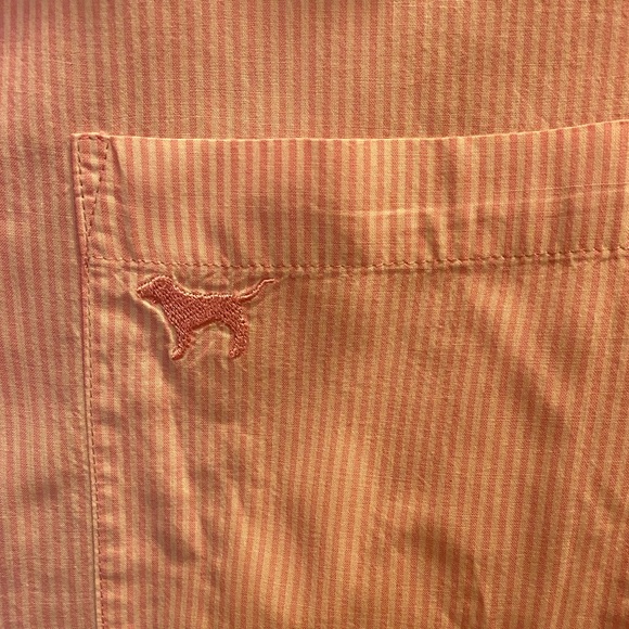 Victoria Secret’s Vintage Night Sleep Oversized Shirt Pink and White Size M - Picture 6 of 9